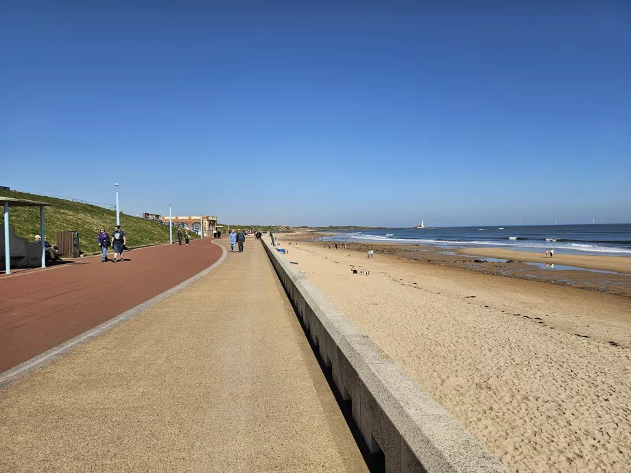 Passeio marítimo de Whitley Bay