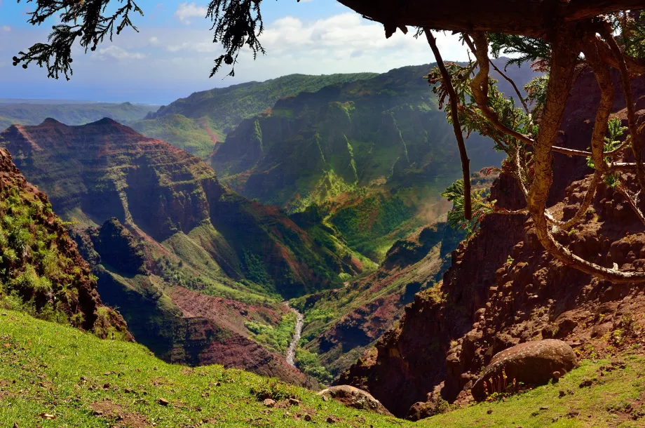 Vista do Waimea Canyon