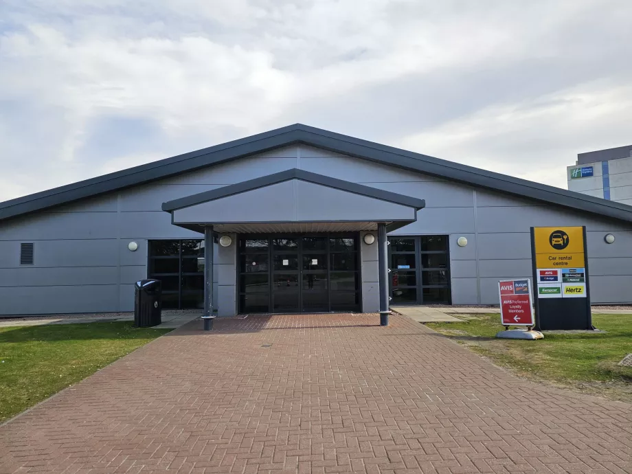 Centro de aluguer de automóveis