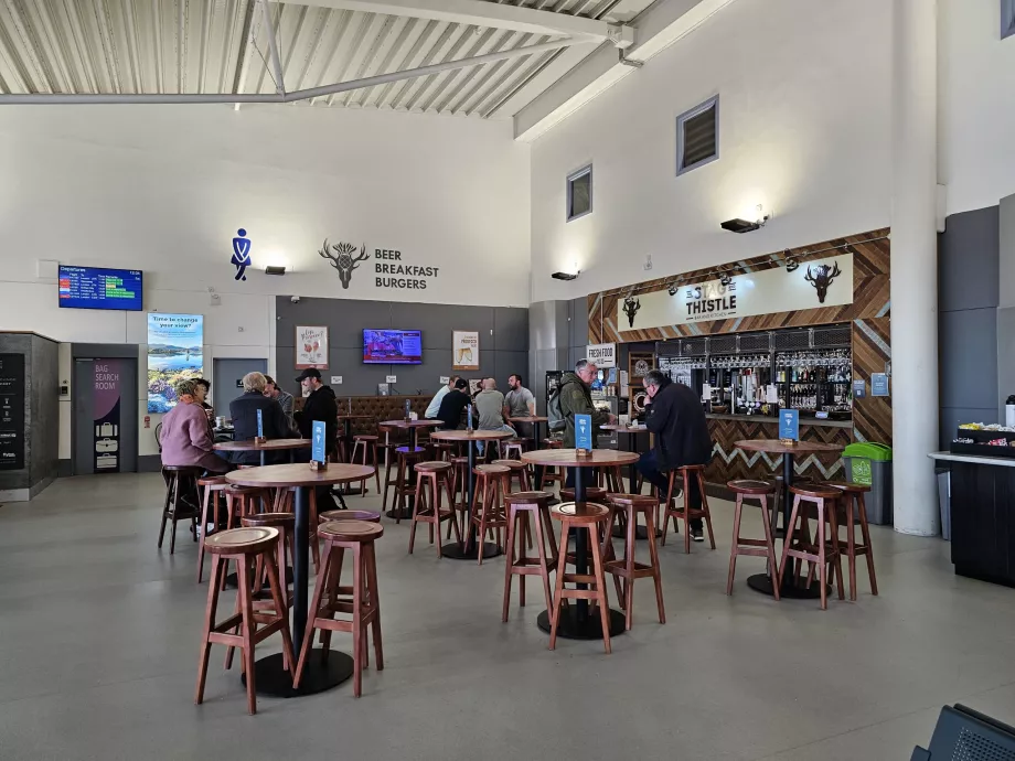 Restaurante na secção de trânsito