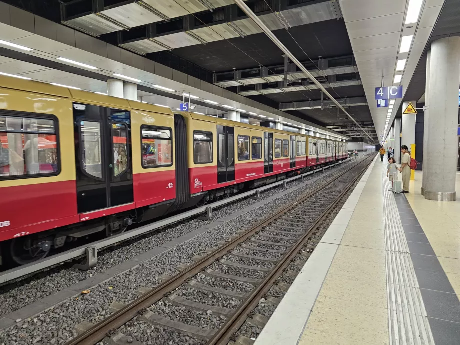 S-Bahn no aeroporto de BER