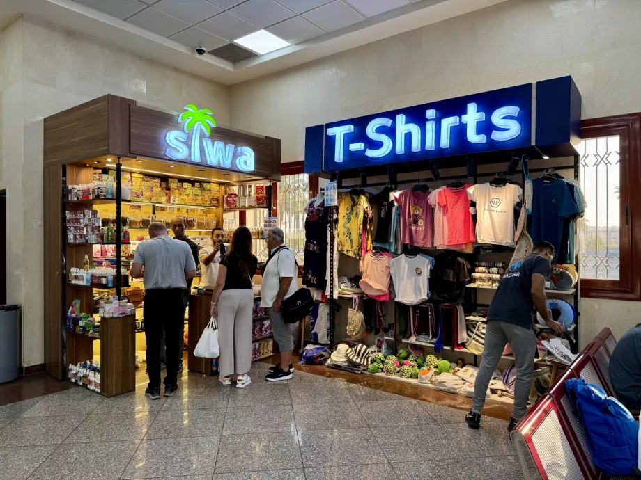 Lojas na sala de partidas