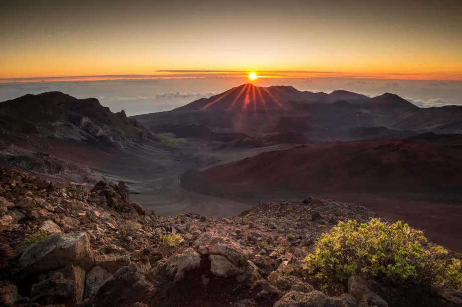 Nascer do sol em Haleakala