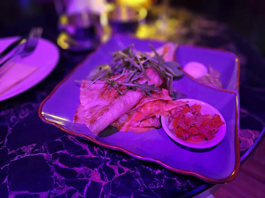 Quesadilla no bar