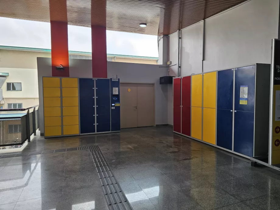 Cacifos para bagagens, Putrajaya Sentral