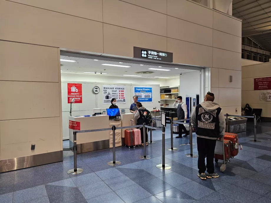 Armazenamento de bagagens, Terminal 3