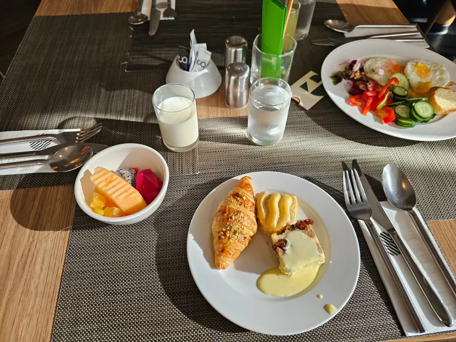 O nosso pequeno-almoço