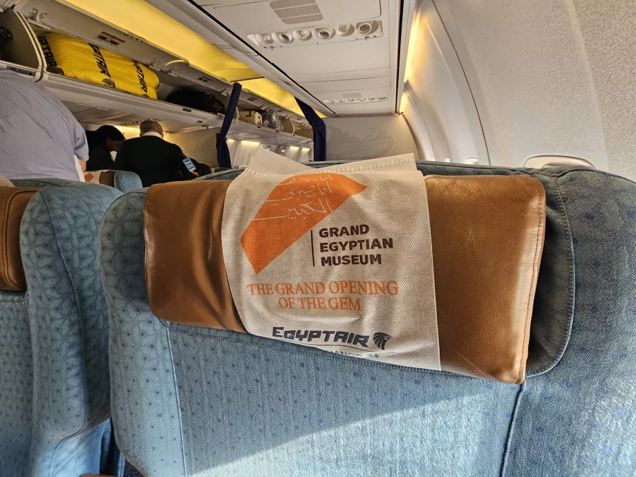 Pormenor do apoio de cabeça