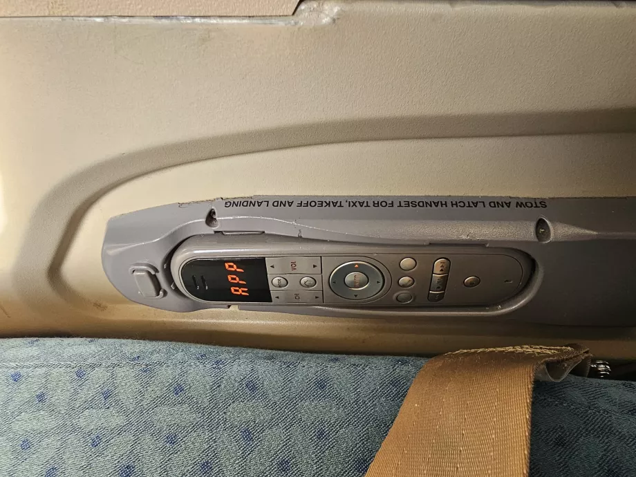 Controlo do ecrã IFE