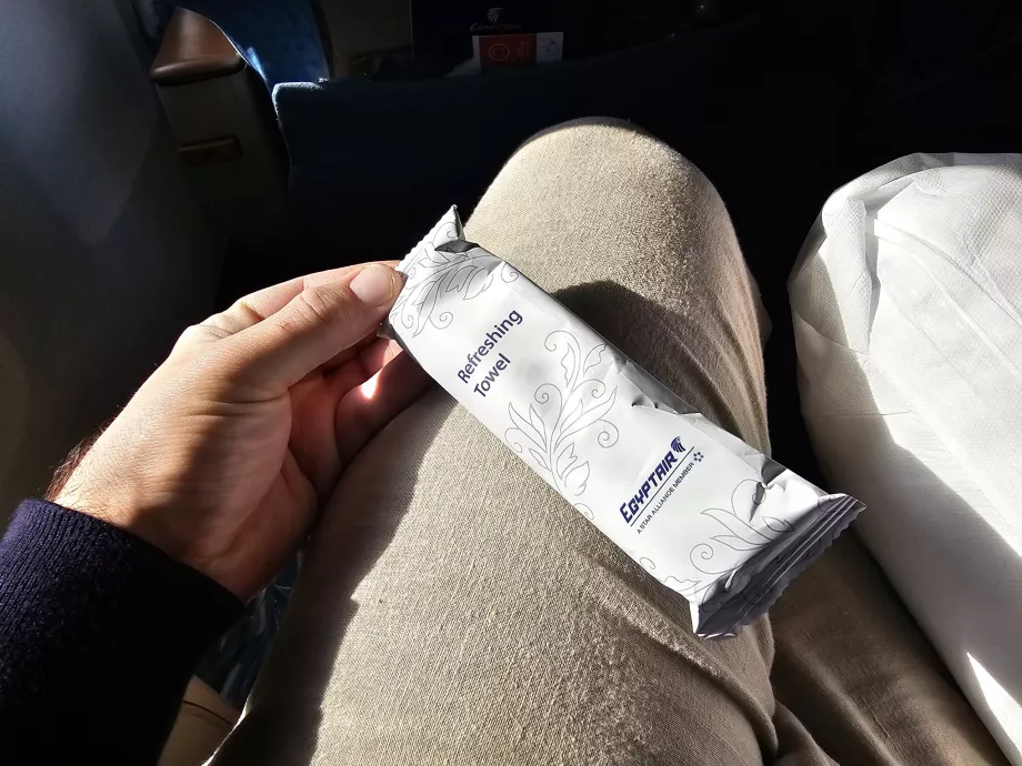 Guardanapo refrescante