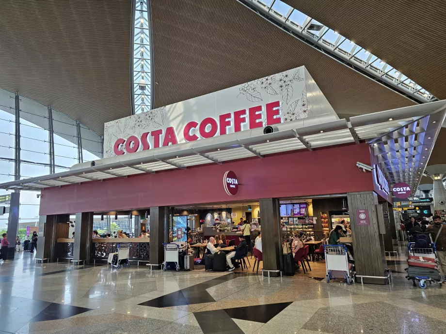Costa Coffee, Terminal 1, área pública
