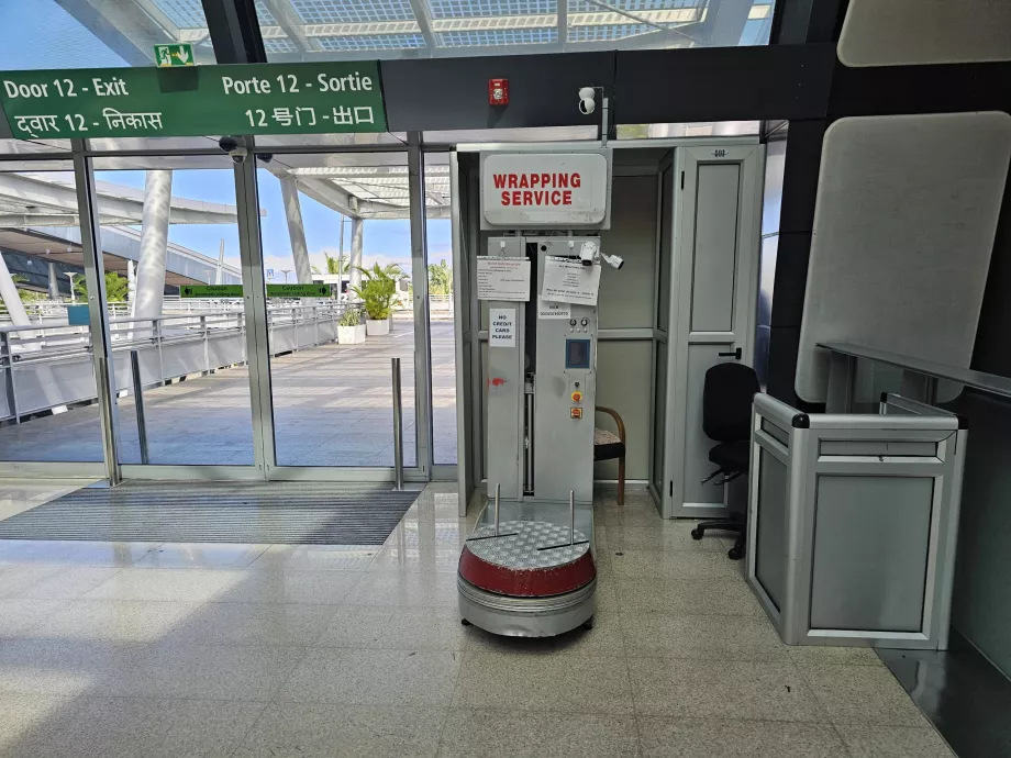 Embalagem de bagagens