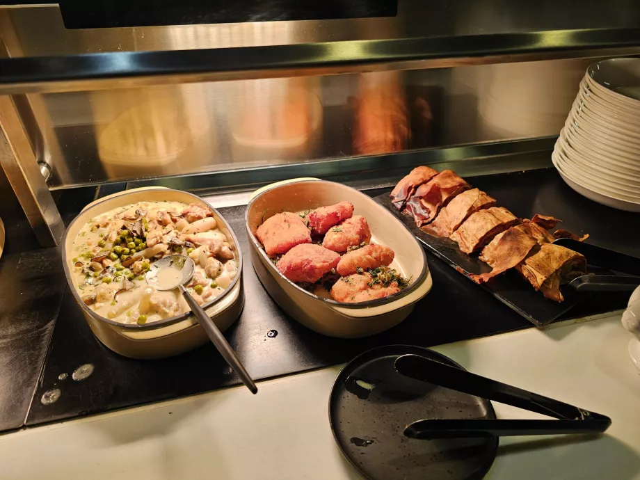 Buffet - menu de almoço