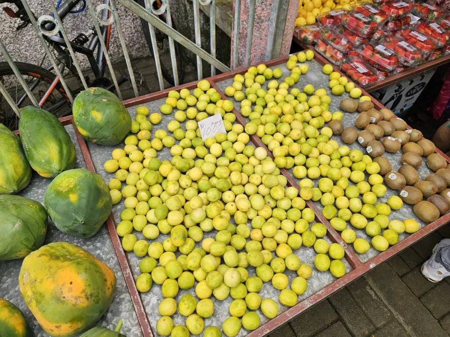 Preços nos mercados