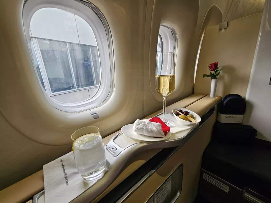 Bebida de boas-vindas