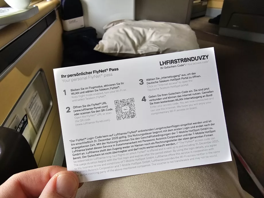 Código para acesso gratuito à Internet