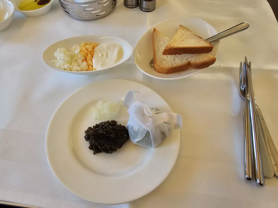 Serviço de caviar