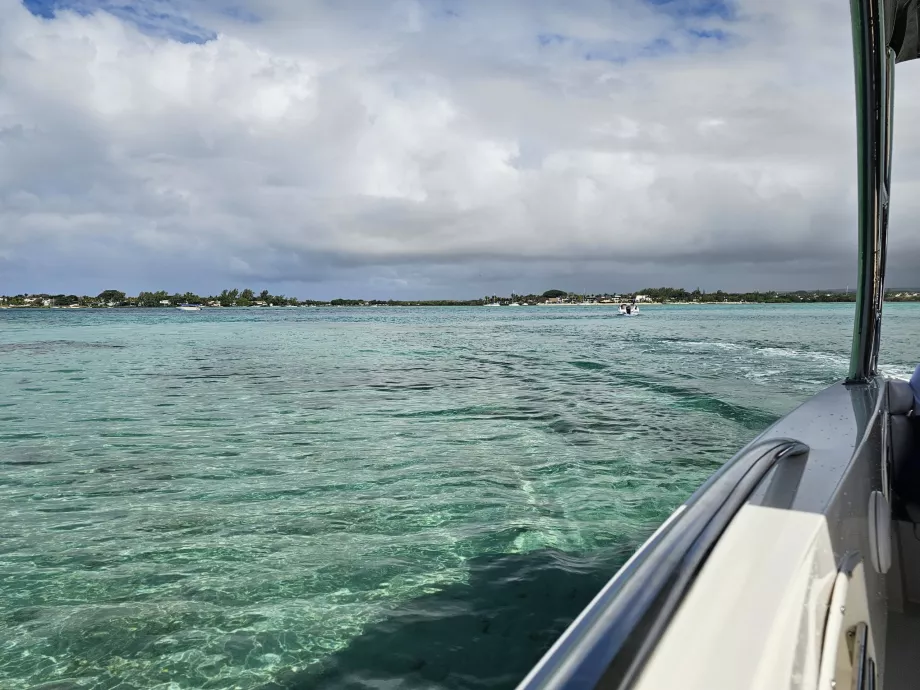 Local de mergulho com snorkel