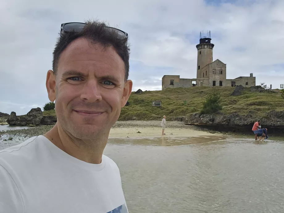 Eu em Ile au Phare