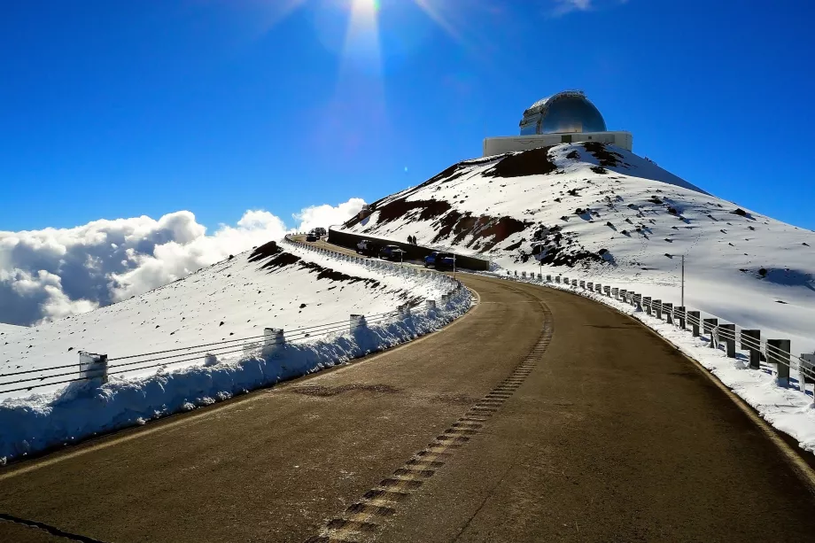Mauna Kea no inverno