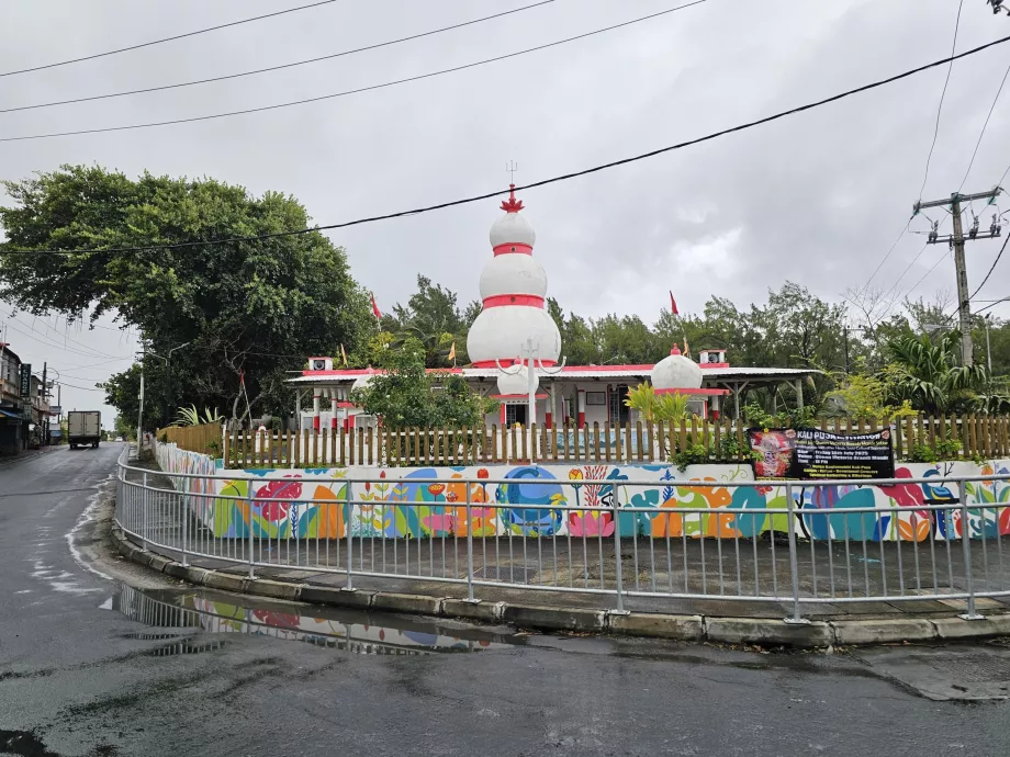 Templo hindu em Quatre Cocos