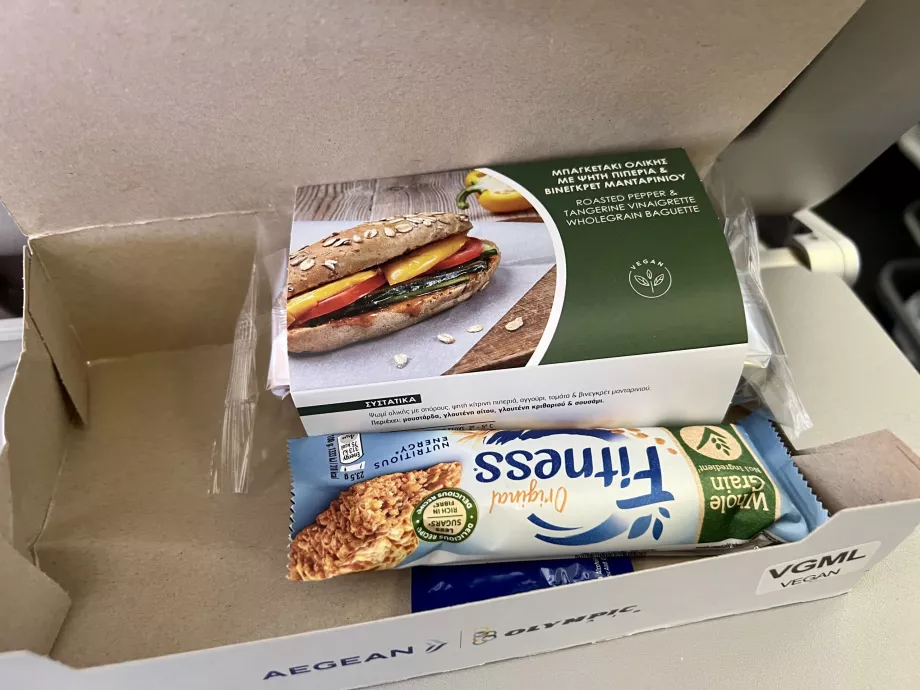 Catering da Aegean Airlines
