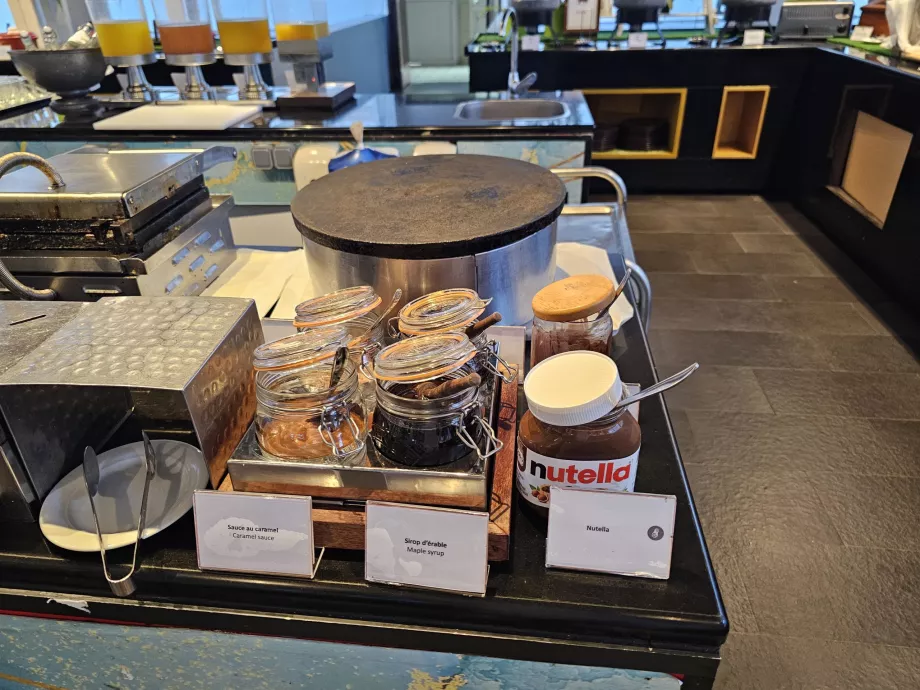 Nutella e molhos doces