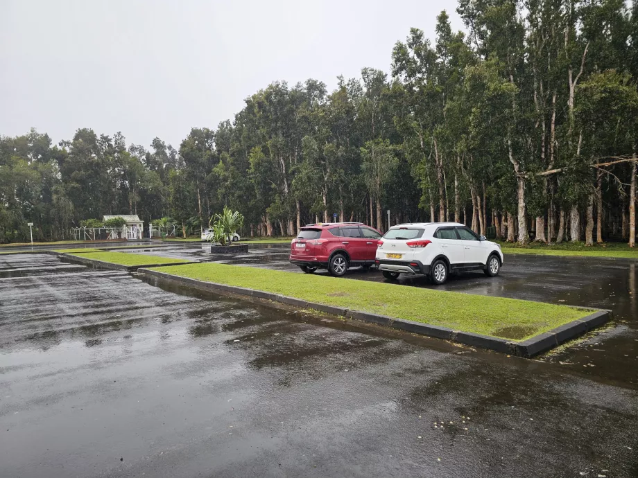Estacionamento em Alexandra Falls