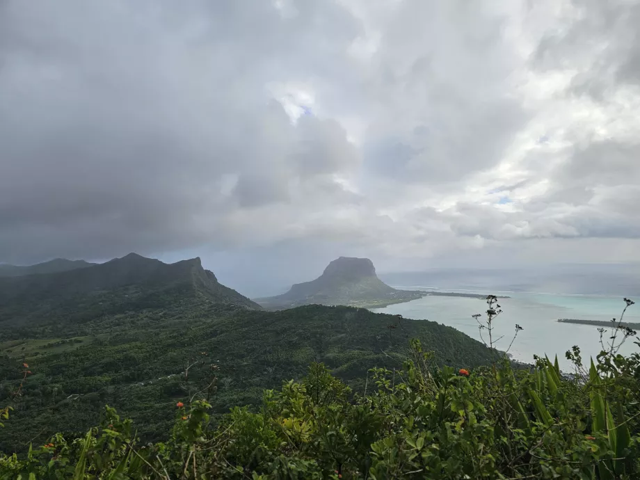Vista do Piton du Canot