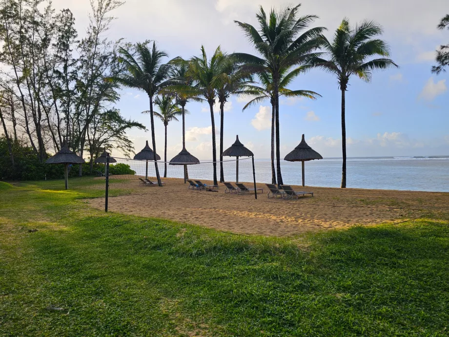 Campo de voleibol de praia