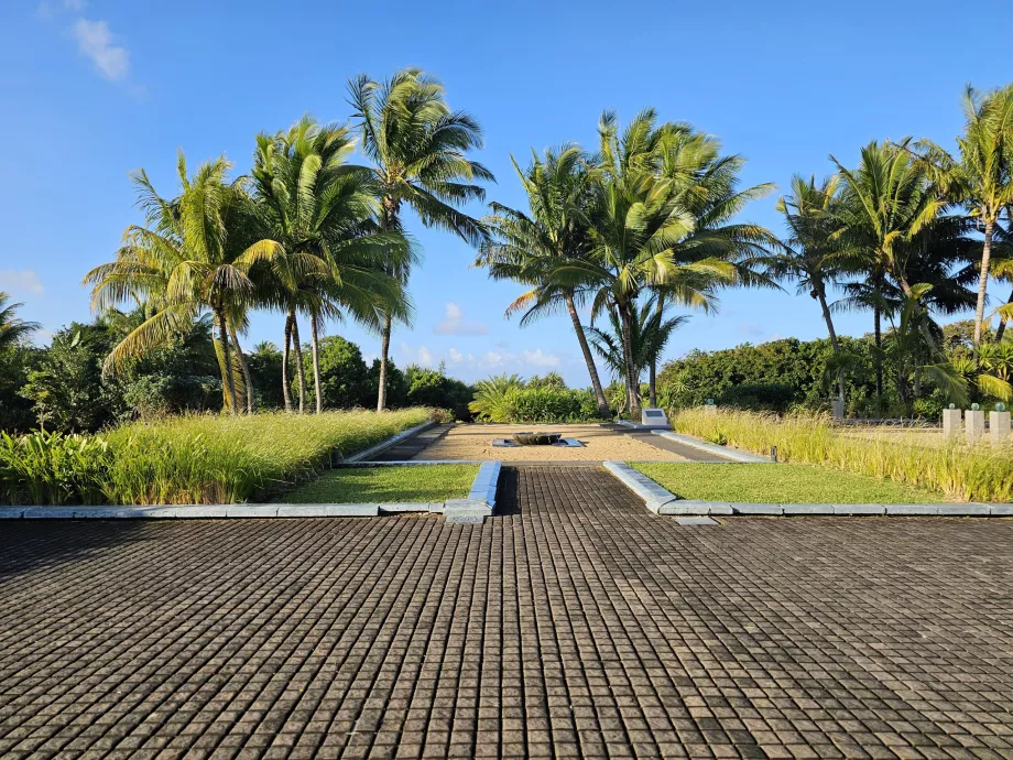 Pavilhão de boas-vindas