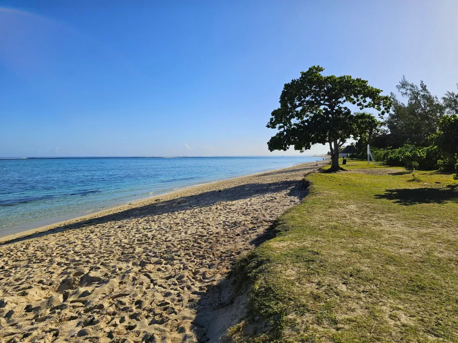 Praia pública de Le Morne