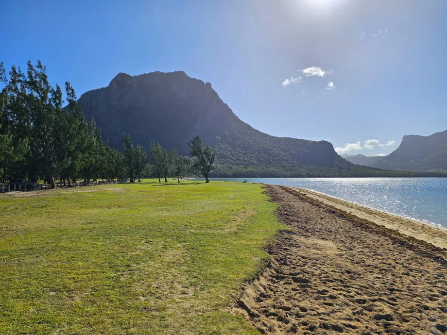 Le Morne, lagoa dos papagaios