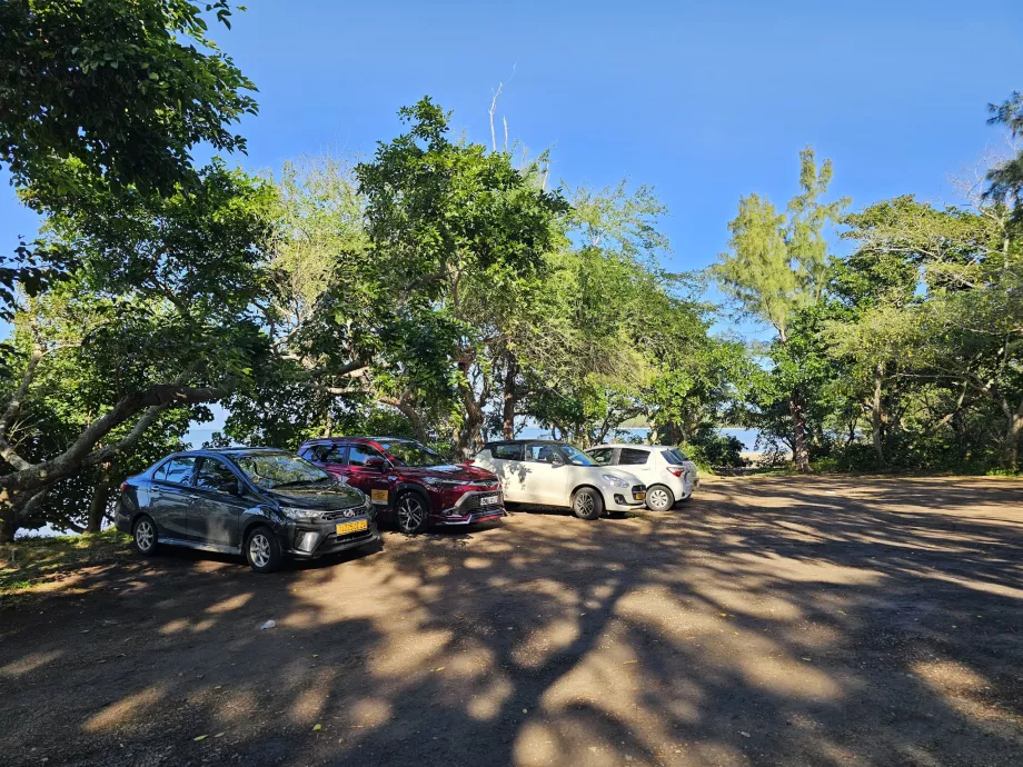 Estacionamento em Le Morne