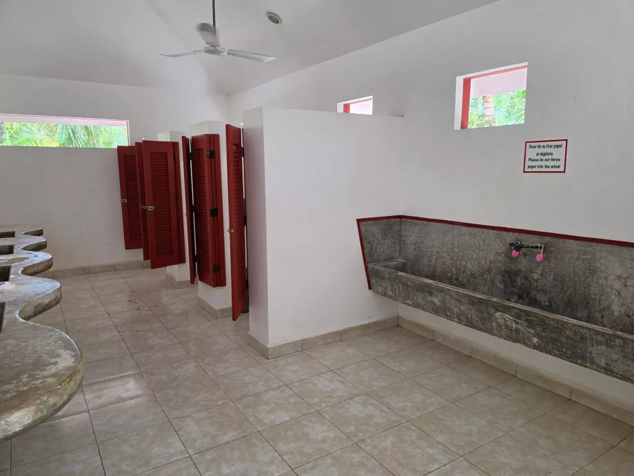 Sanitários gratuitos