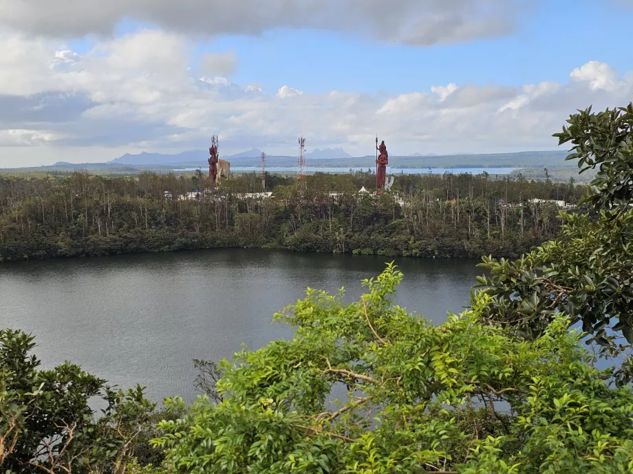 Vista do Templo de Hanuman