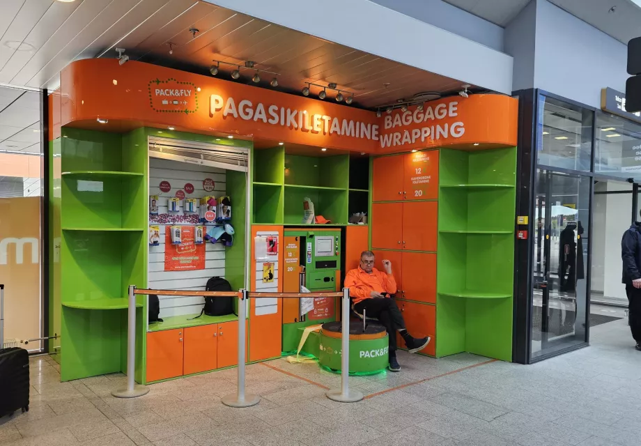 Embalagem de bagagens