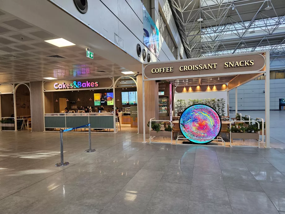 Café, Partidas, Terminal 1