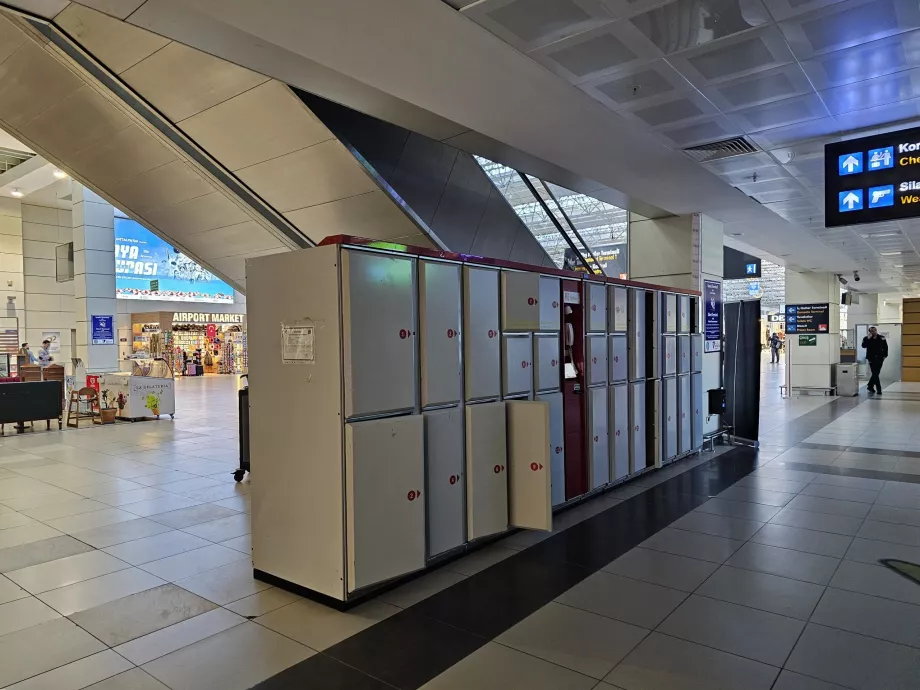 Armazenamento de bagagens, Terminal 1, secção doméstica