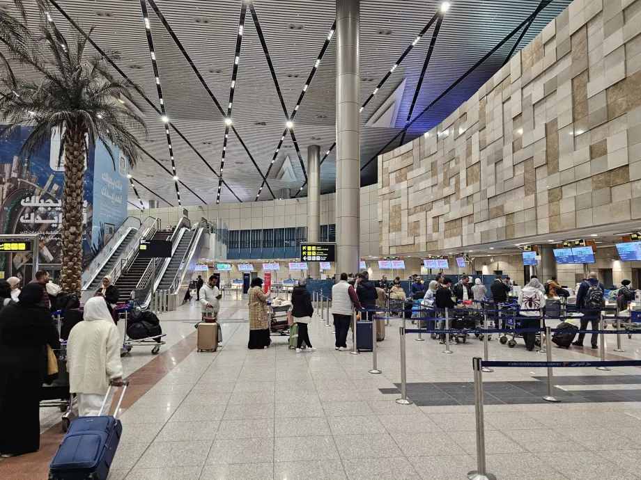 Balcões de check-in Terminal 2