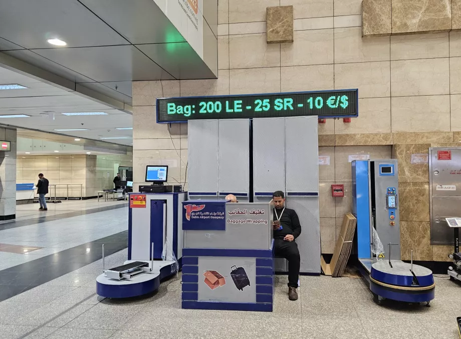 Embalagem de bagagens