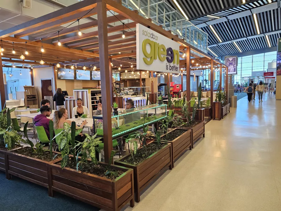 Saladbar na zona de trânsito