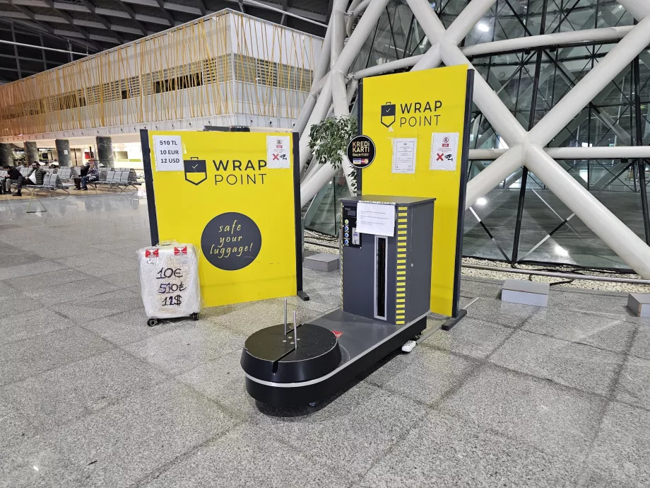 Embalagem de bagagens