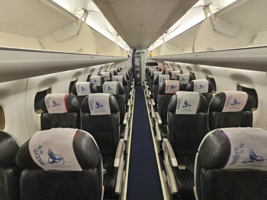 Airlink, interior do Embraer E190