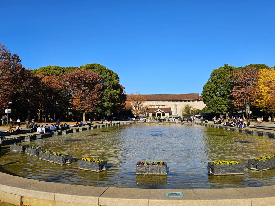 Fonte no Parque Ueno