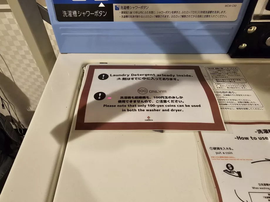 Máquina de lavar moedas