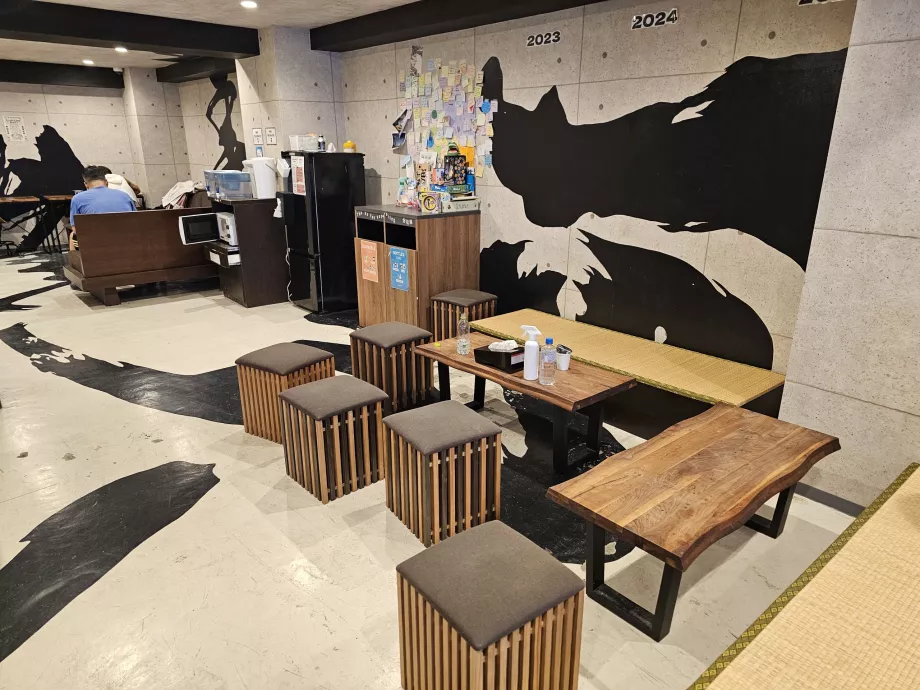 Áreas comuns na receção