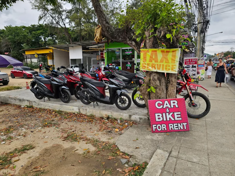 Aluguer de scooters