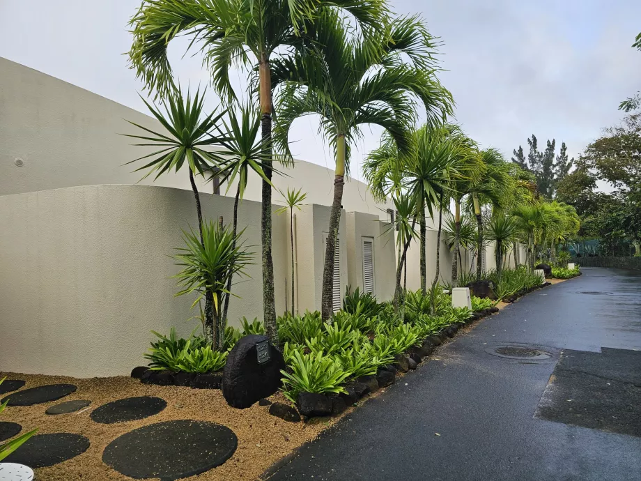 Quartos a partir do exterior