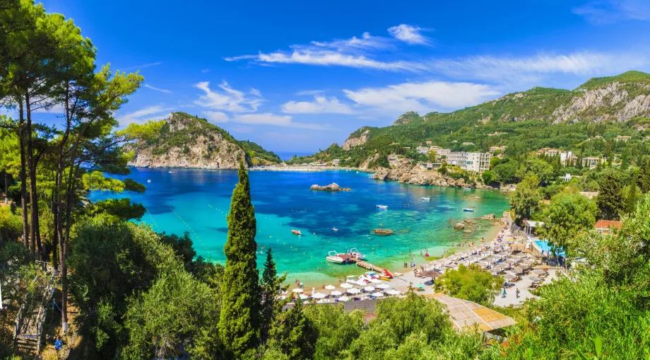 Praias de Corfu